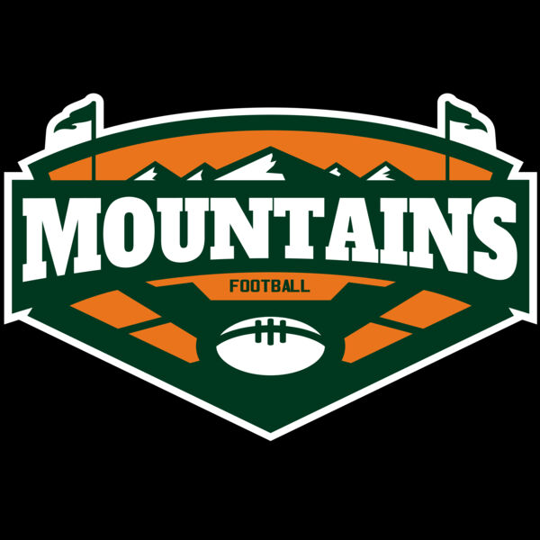 Mountains Football logo template 02 Thumbnail