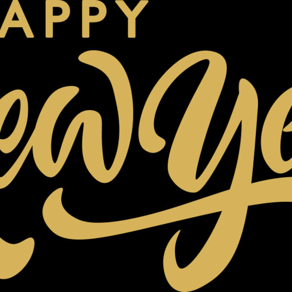 Happy New Year Gold Thumbnail