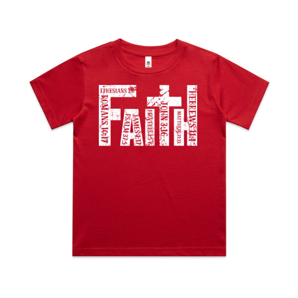 Faith  - AS Colour Kids Classic T shirt Thumbnail