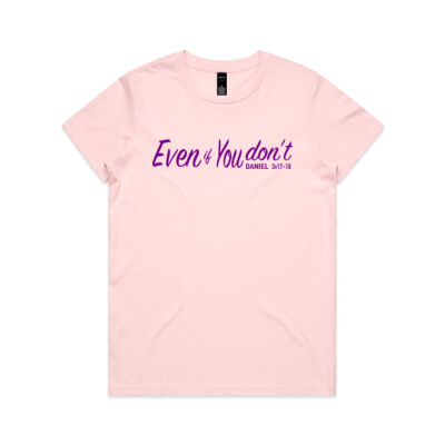 Even if You don't - AS Colour Womens Maple Tee Thumbnail