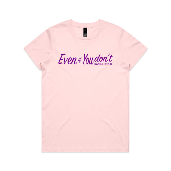Even if You don't - AS Colour Womens Maple Tee Thumbnail