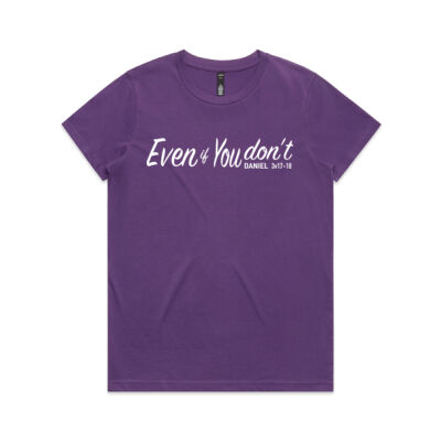 Even if You don't - AS Colour Womens Maple Tee Thumbnail