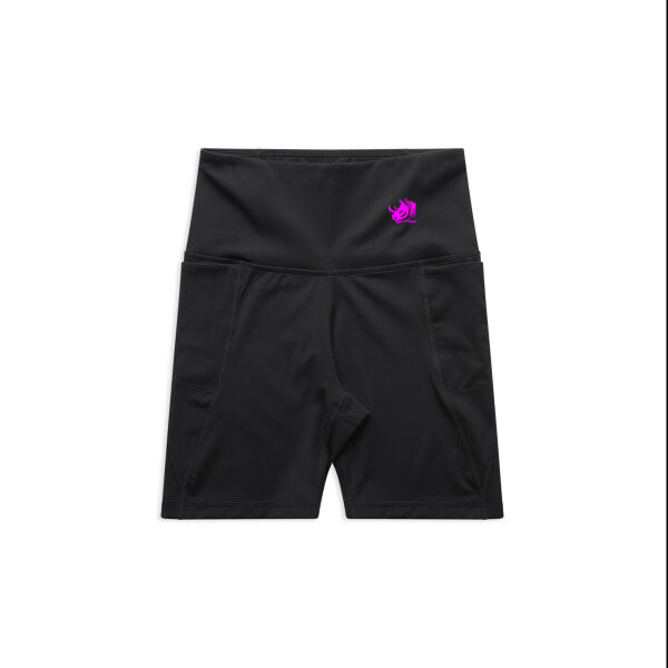 Black active wear with Magenta Logo Thumbnail