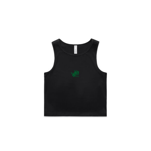 Womens Active wear Dark Green Logo Thumbnail