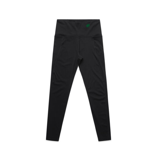 Womens Active Wear Dark Green Logo Thumbnail