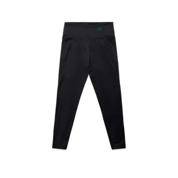 Womens Active Wear Dark Green Logo Thumbnail