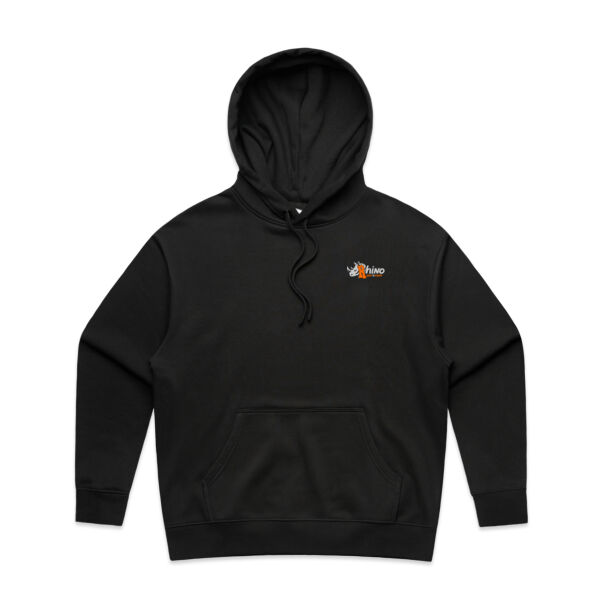 Rhino Womens TUFF Hoodie Grey/Orange logo Thumbnail