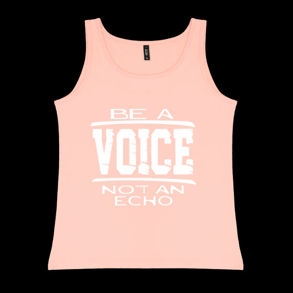 Be a VOICE not an echo -WOMENS SINGLET- Thumbnail