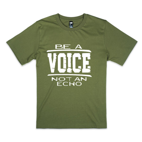 Be a VOICE not an echo -WOMENS TEE- Thumbnail