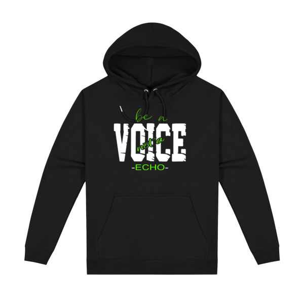 Be a voice not a echo -MENS HOODIE- Thumbnail