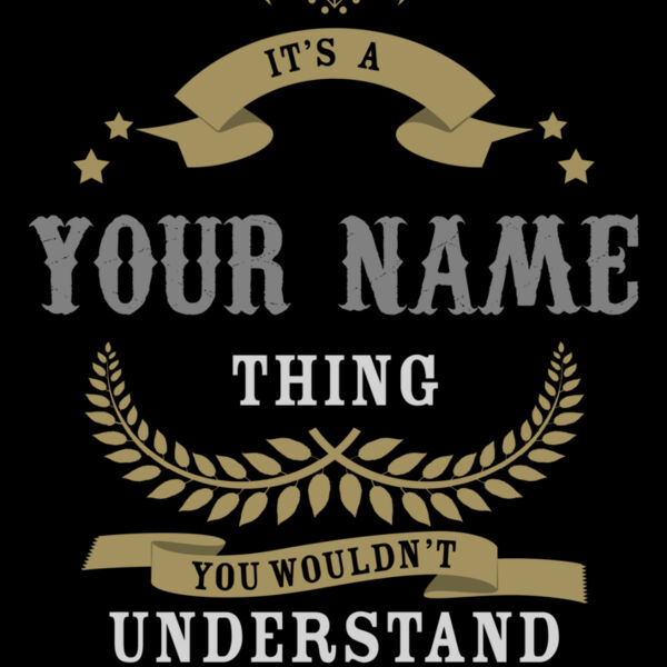 It's A Your Name Thing Thumbnail